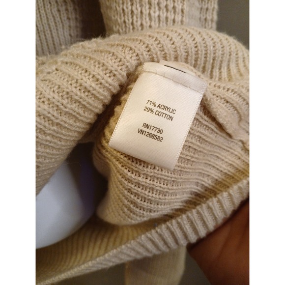 Converse Beige Sweater One Star Medium knit Woman Unisex - Picture 7 of 7